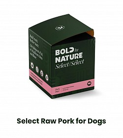 Bold by nature dog food pork